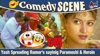 Kirathaka   Yash Spreading Rumors sayinig Parameshi & HeroinOviya Comedy scene 12