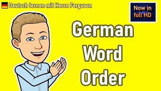 Mastering German Word Order Coordination Inversion and Subordination  1080p HD Guide 