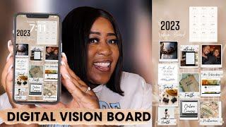 Make The Perfect Vision Board That Will CHANGE YOUR LIFE  Digital Vision Board For Your Phone