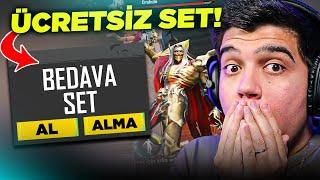 BEDAVA ALABİLECEĞİNİZ SET??  YENİ SEZON 9 ROYALE PASSI AÇTIK  PUBG MOBILE