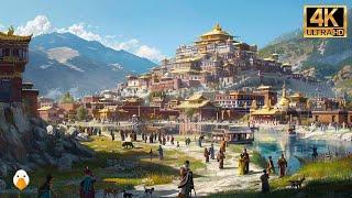 Shangri-La Yunnan Beautiful and Mysterious Tibetan City 4K UHD