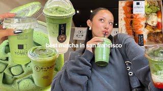 trying every top rated matcha spot in SF