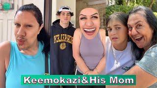 * 1 HOUR * Keemokazi & His Mom Best TikTok Compilation 2023  New Kareem Hesri & His Mom TikToks