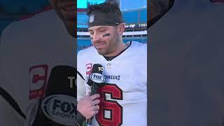 Buccaneers Baker Mayfield on clinching NFC South title  #Buccaneers #TampaBay #NFL