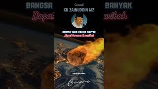 kh zainuddin mz.bangsa yang paling banyak dapat musibah dan bencana adalah bangsa israel