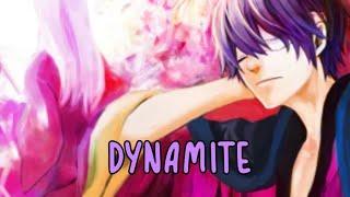 Nightcore - Dynamite -  BTS 방탄소년단》Full English Lyrics