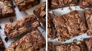 Whip up these brownies with no mixer One bowl recipe Very fast fudgy and delicious