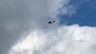 AMAZING SOUND NPAS London EC135 circling above my house