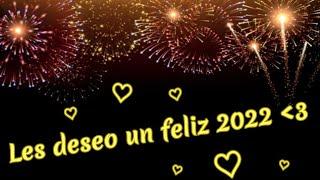 {Les deseo un feliz 2022 a todos ustedes}