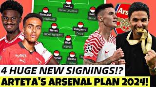 Arsenal First Signing Done Soon? Arteta Making Moves 4 Key Huge Transfer Targets Identified NEWS