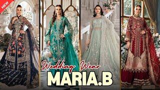Maria B - ️New Wedding Wear  New Arrivals 2024  Embroidered Collection  Master Replica  A++
