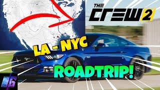 The Crew 2  Los Angeles To New York Timelapse 4K 60FPS