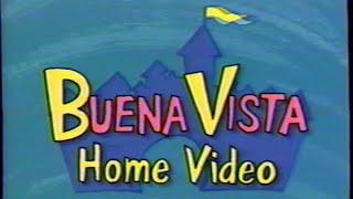 Buena Vista Home Video 1992 Company Logo VHS Capture