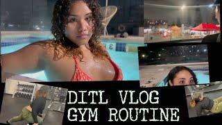 First VLOG DITL + GYM ROUTINE ️‍️