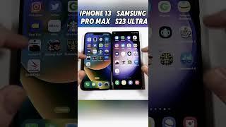 iPhone 13 Pro Max vs Samsung S23 Ultra EPIC SPEED SHOWDOWNFastest Flagship of 2024?#shorts#viral