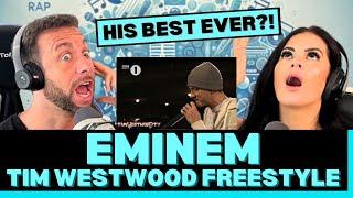 HES INSANE First Time Hearing Eminem biggest ever freestyle in the world Westwood Reaction