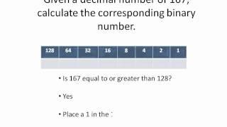 ICND1 - Video #7 - IP Addressing - Part 1 Binary Numbering Review