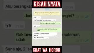 Chat Wa Story  Chat Wa Horor  Kisah Nyata  Di Temukan Sudah Meninggal Namun Masih Bales Wa