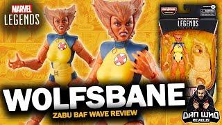 Marvel Legends Wolfsbane X-Factor X-Men Zabu Build-A-Figure Wave 2024 Review