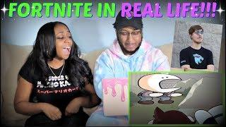 TheOdd1sOut Fighting in Mr Beasts $100k Youtuber Battle Royale REACTION