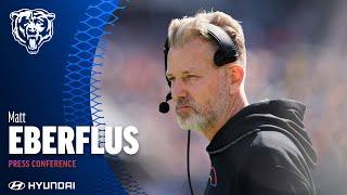 Matt Eberflus on Week 5 takeaways win vs. Panthers  Chicago Bears