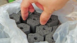 NAPOLEON COCONUT BRIQUETTES - TEST - By Customgrill