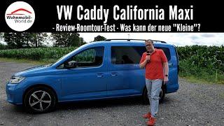 VW Caddy California Maxi - Review-Roomtour-Test - Was kann der neue Kleine?