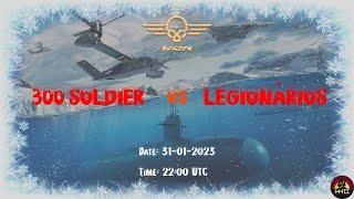 R2  300 SOLDIER vs LEGIONÁRIOS  Silent Hunter Metal Wings Turnamen - Modern warships