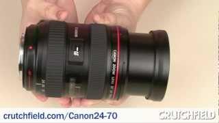 Canon EF 24-70mm f2.8 L USM Lens Overview  Crutchfield Video