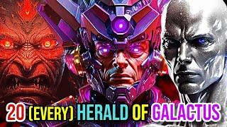 25 Every Galactuss God-Like Heralds Who Fed Entire Planets To Their Master - Explored