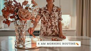 6AM Diaries  Cozy and Relaxing Morning At Home  Fall Morning Routine  Slow Living