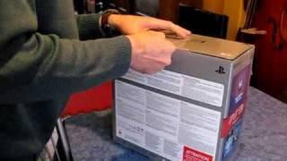 Unboxing Playstation 3 with uncharted 2 PS3 slim