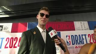 Kyle Filipowski thinks his draft day fit will be underrated  NBA Today