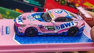 Tarmac Works 164 Scale Mercedes AMG GT3 Evo 2020 DTM 2021 GruppeM Racing No. 8 Diecast Model