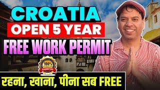 Croatia Work Permit Visa 2024  Croatia Work Permit Visa  Croatia Work Visa