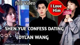 OMG Shen Yue Confess Dating Dylan Wang At Huang Minghos Movie Premiere Beijing