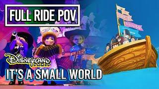 “it’s a small world” Full Ride POV - 2023 Refurbishment at Disneyland Paris