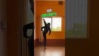 Kick Explosivity #kick #highkick #martialarts #tutorial #shorts #shortsvideo #youtubeshorts