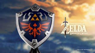 F4F Presents The Legend of Zelda™ Breath of the Wild – Hylian Shield PVC Statue