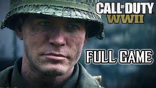 Call Of Duty WORLD WAR II FULL GAME Walkthrough PS4 Pro @ 1080p 60ᶠᵖˢ HD 
