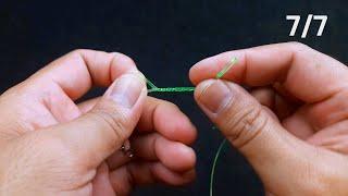 How to tie swivel For fishing cara mengikat kili untuk mancing part 7  Fishing Knots #shorts