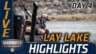 Highlights Day 4 action at Lay Lake Bassmaster Elite Series