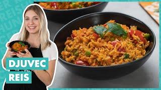 Djuvec Reis Rezept  Schneller Gemüse Reis 