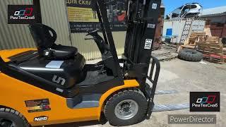 Погрузчик вилочный UN forklift 25т на 3м дизель.