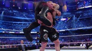 The Undertaker vs. Brock Lesnar – WrestleMania 30 — The End of The Streak only on WWE Network
