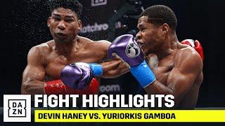 HIGHLIGHTS  Devin Haney vs. Yuriorkis Gamboa