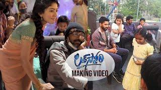 #SarangaDariya Sai Pallavi Love Story Movie Making Video  Naga Chaitanya