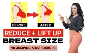 Just 1 Minute Exercise To Reduce Breast Fat + Lift Up Breast Size Naturally In 14 Days 