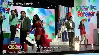 Francine Diaz Kyle Echarri Seth Fedelin and Andrea Brillantes on ASAP Stage  07.11.21