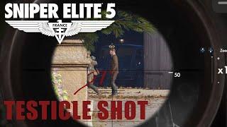 Sniper Elite 5 - Hitler Testicle Shot - Target Führer DLC Mission